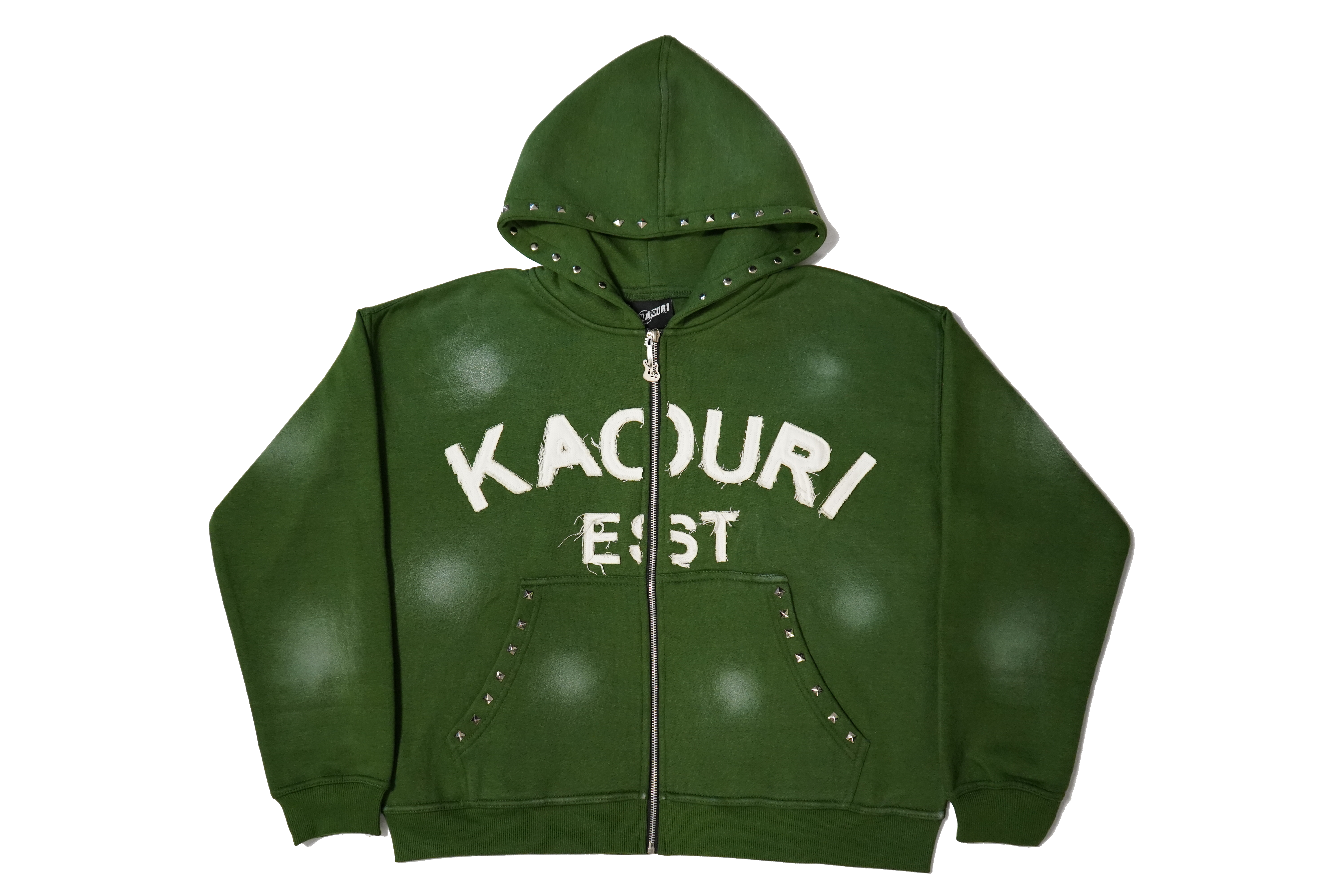 GREEN ROCKSTAR HOODIE